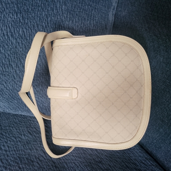 Bally logo canvas print white leather - Picture 2 of 12